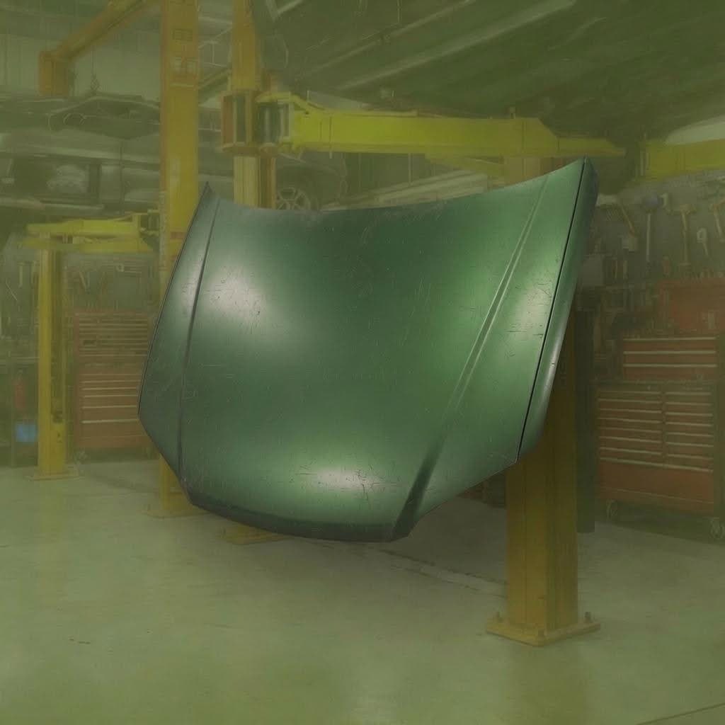 newest gently used car hood listing photo